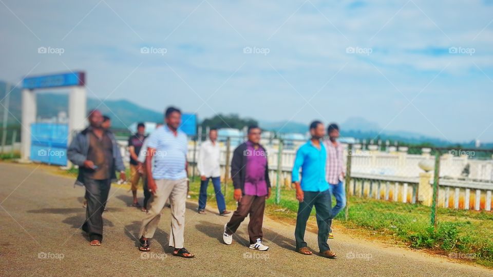 walk together. together