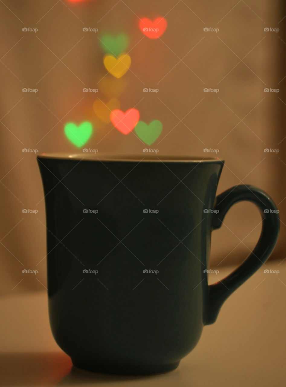 Cup of bokeh