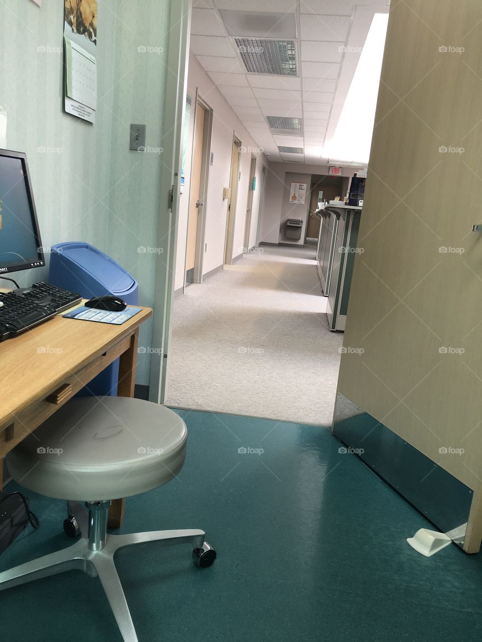 Waiting on the doctor 