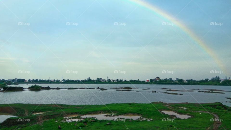 Beautiful After rain Rainbow🌈