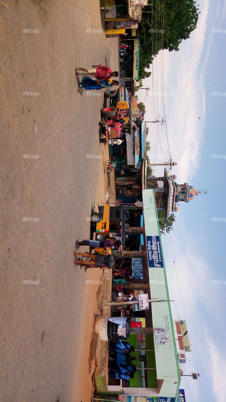 bus stand in sayalgudi Tamilnadu