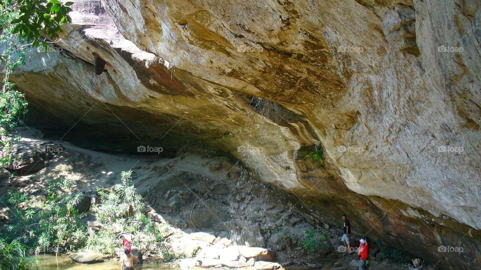 No Person, Cave, Water, Rock, Travel