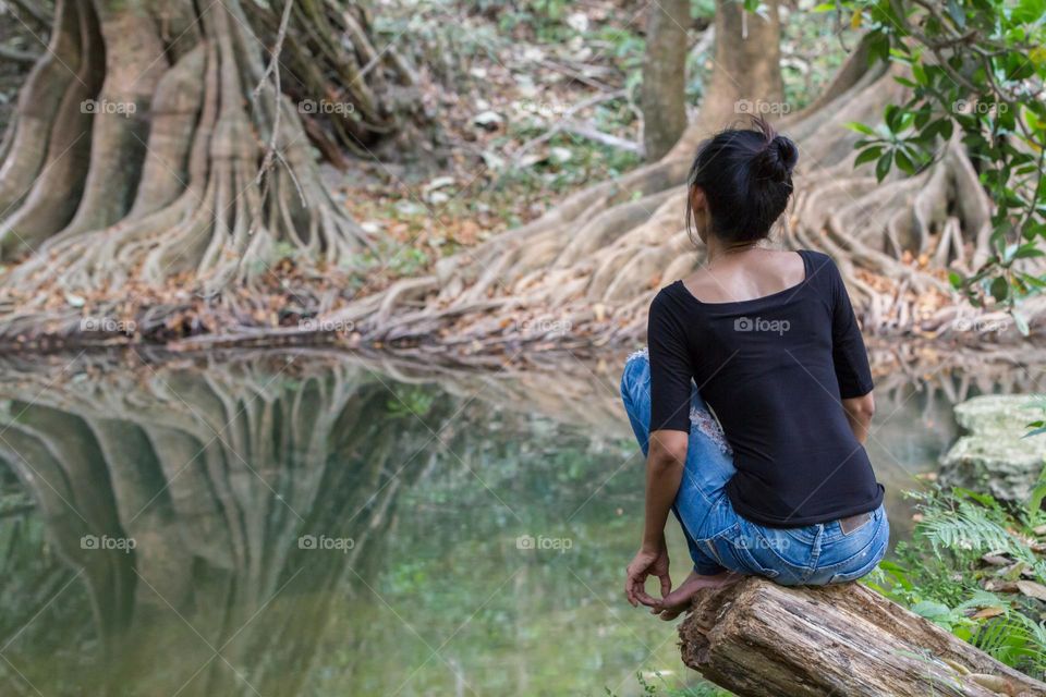 Peaceful time in nature