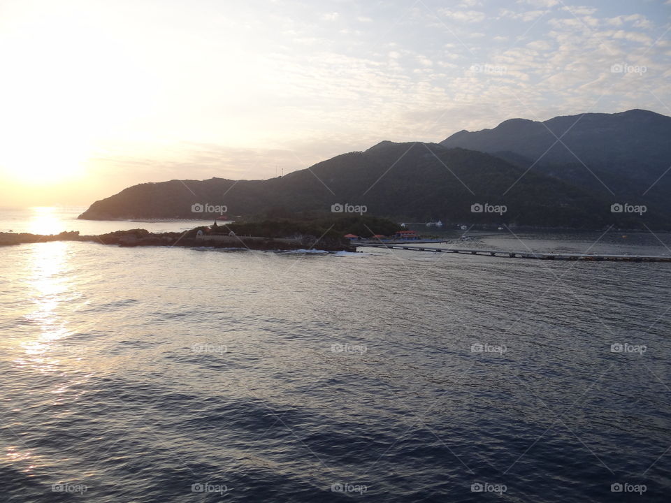 Haiti. View of Haiti as we pulled in to port. 