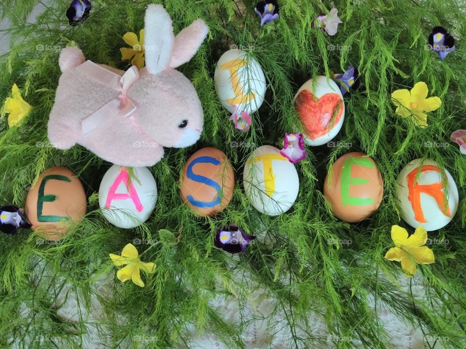 a decorative easter eggs