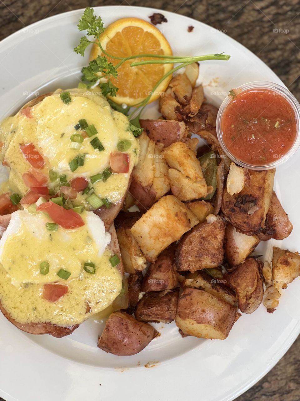 Eggs Benedict Breakfast Yum