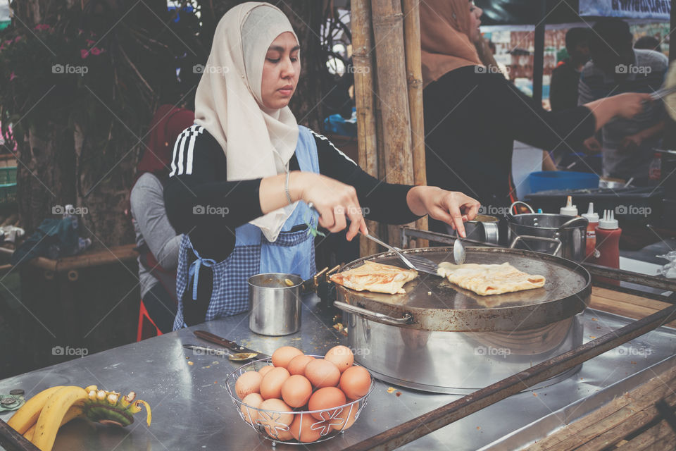 Dessert  Roti Food.