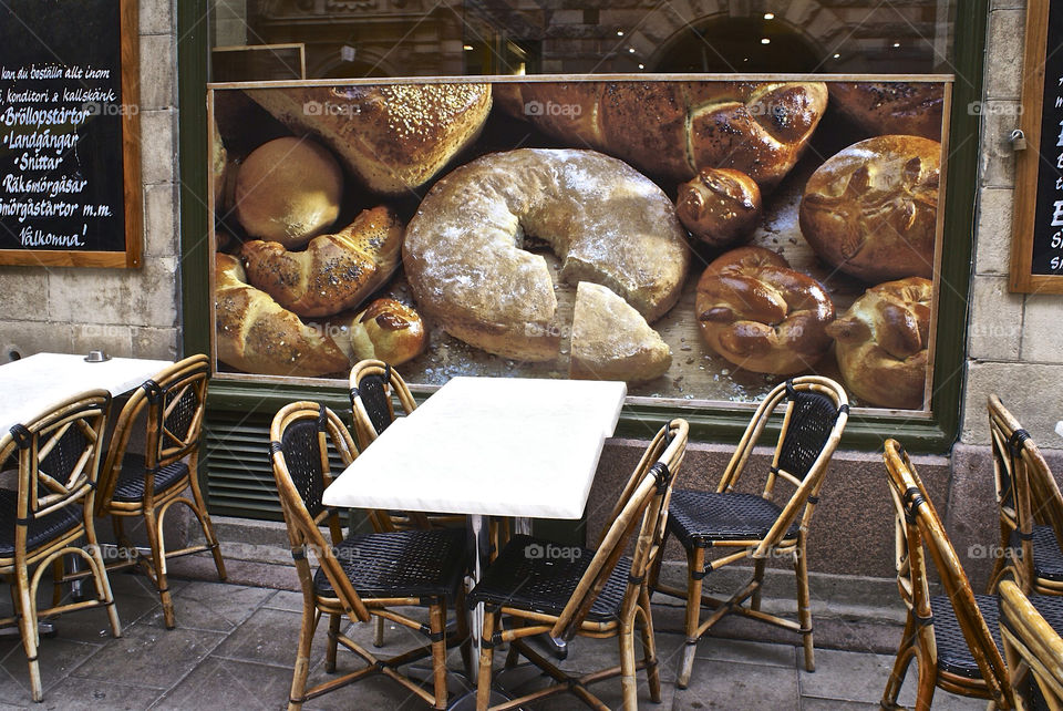 chairs cafe tables breadbunsposter by lgt41