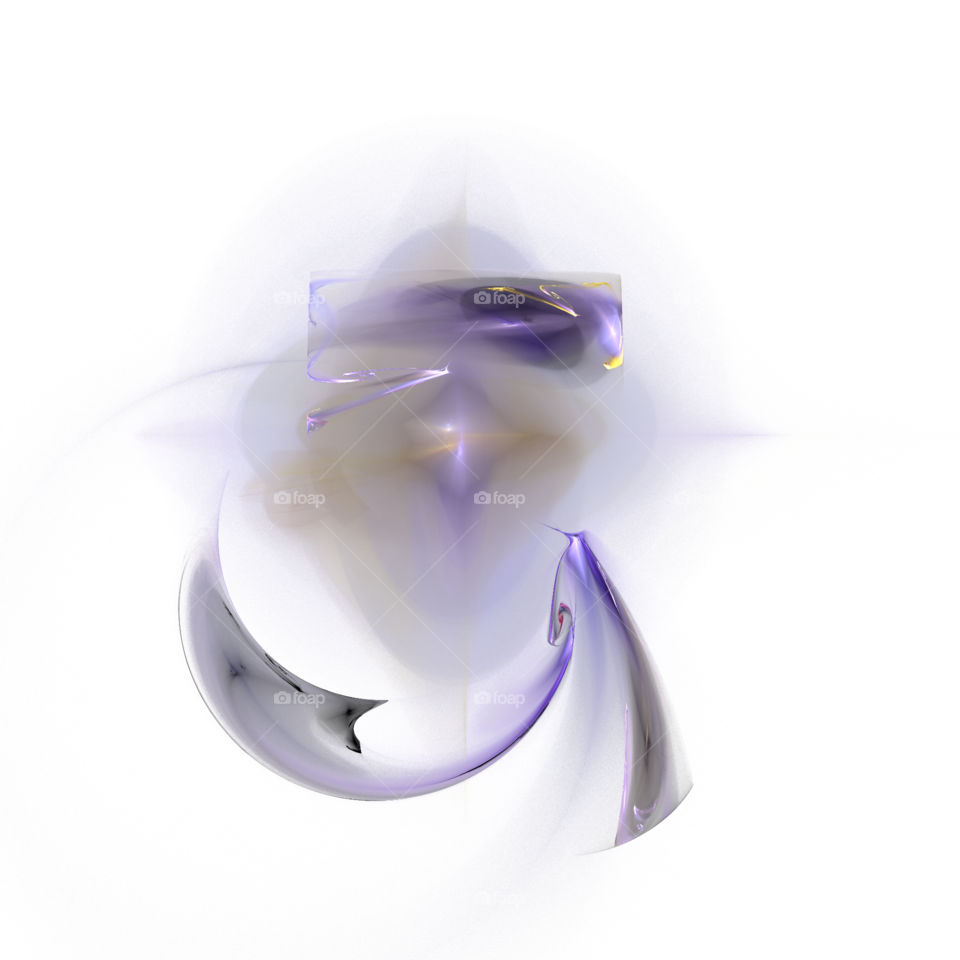 fractal cloud. art made with math