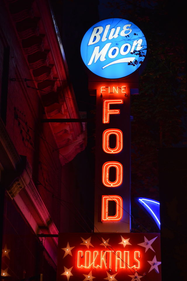 Blue kind of night