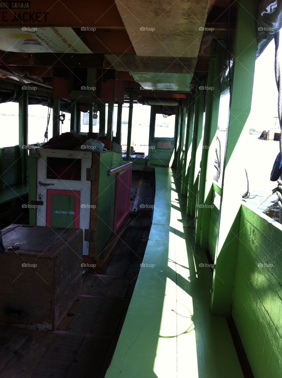 boat interior