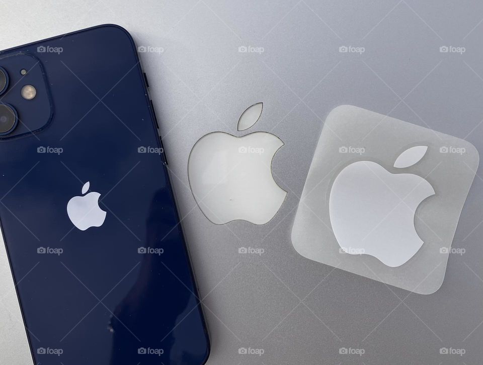 Apple logo everywhere 