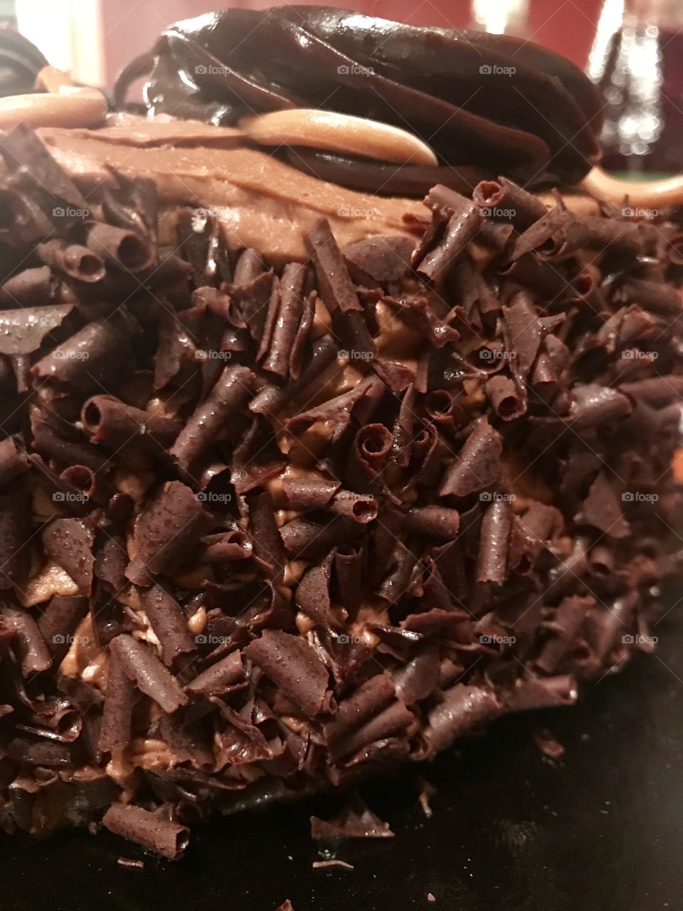 Salted caramel chocolate cake