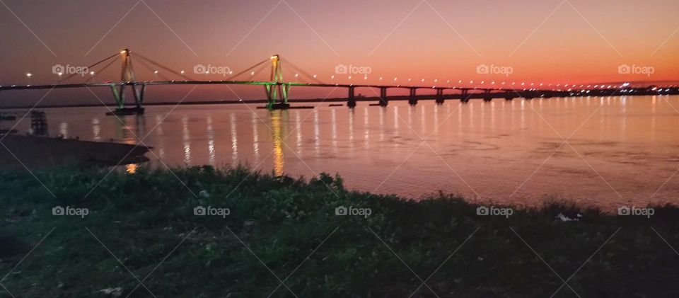 Atardecer en corrientes