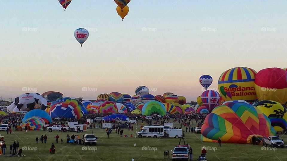 Balloons Balloons. Albuquerque New Mexico Balloon festival