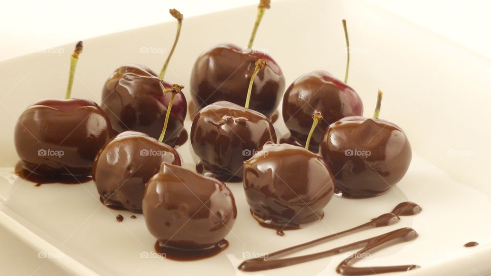 Chocolate covered cherries