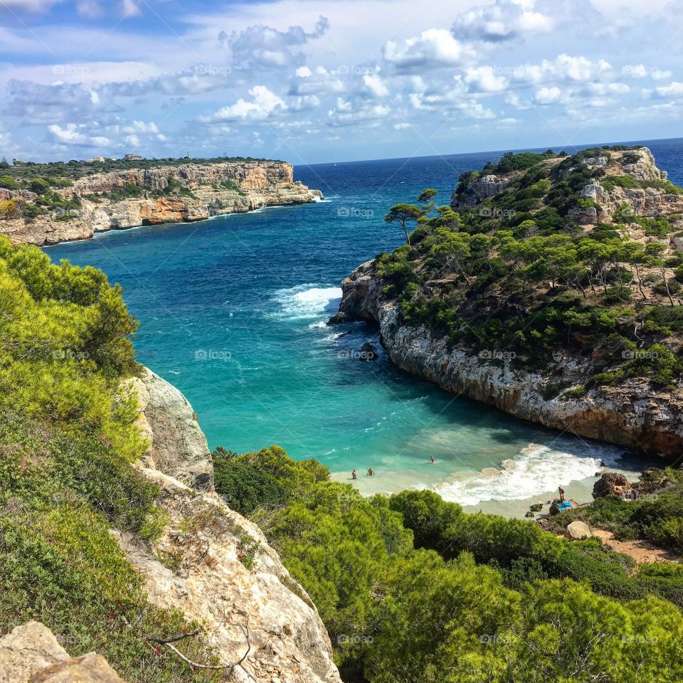 Beaches of Majorca, Spain