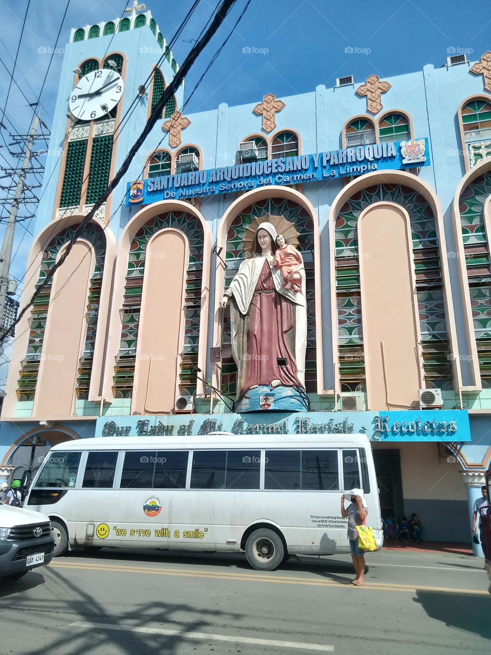 #OUR LADY OF MT. CARMEL PARISH RECOLETOS ,, MAGALLANES ST.,, BUILT ON 1971,, A CATHOLIC CHURCH
