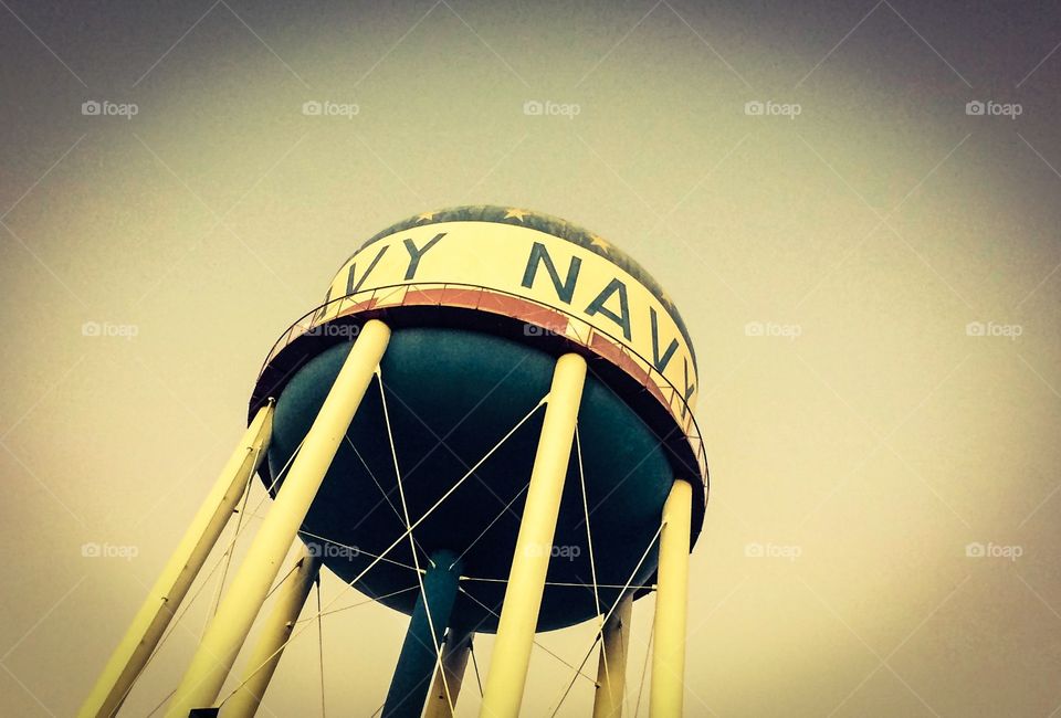 Navy water tower