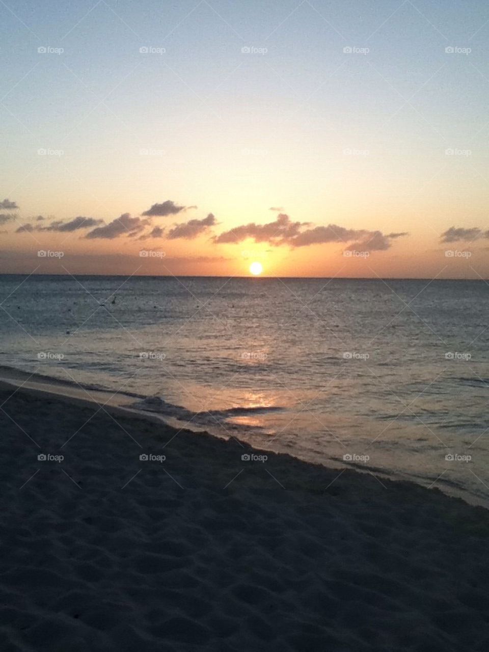 Aruba sunset