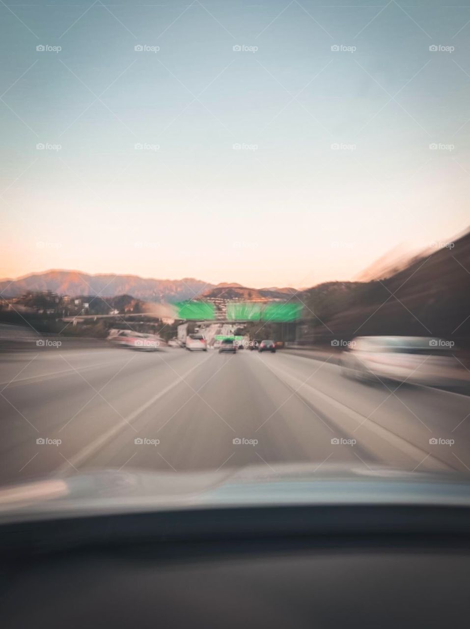 Los Angeles Highway timelapse