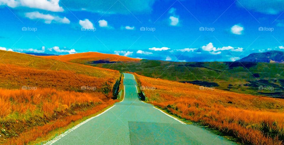 Colourful . Colourful road