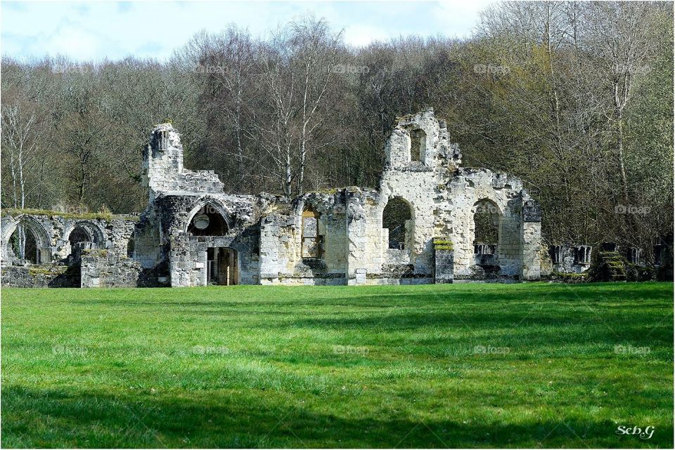 Ruins of an abbey
