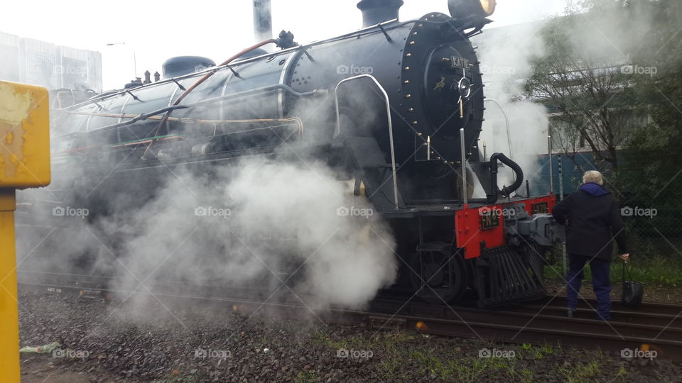 steam locomotive