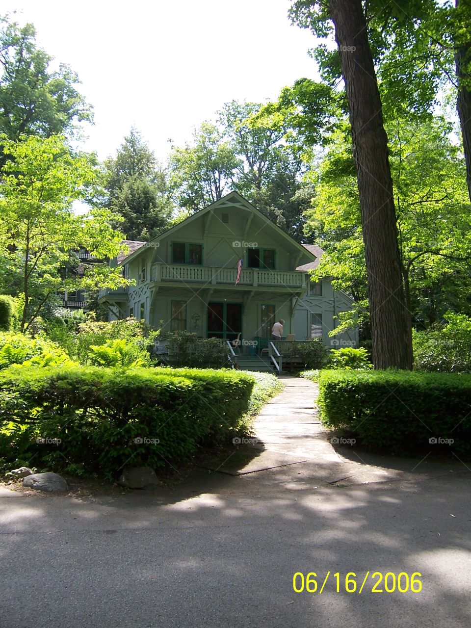 The Miller Cottage in Chautauqua, New York