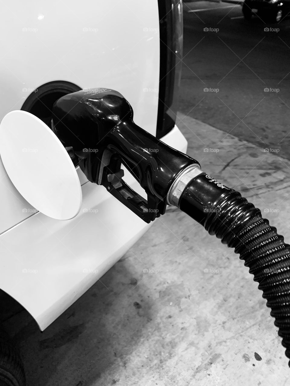 Road trips gas and fuel in the car 