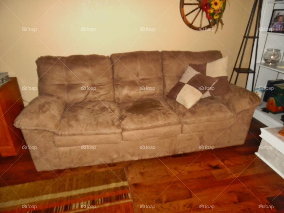 couch for sale. This is a picture I uploaded for a friend to see because it is for sale