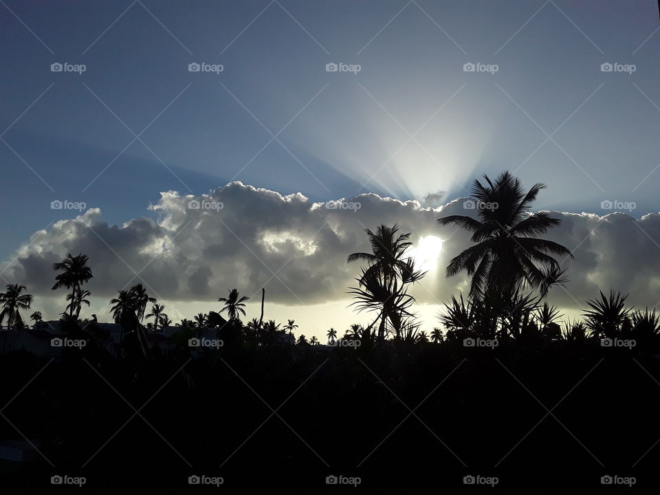 amanecer asombroso en la republica dominicana