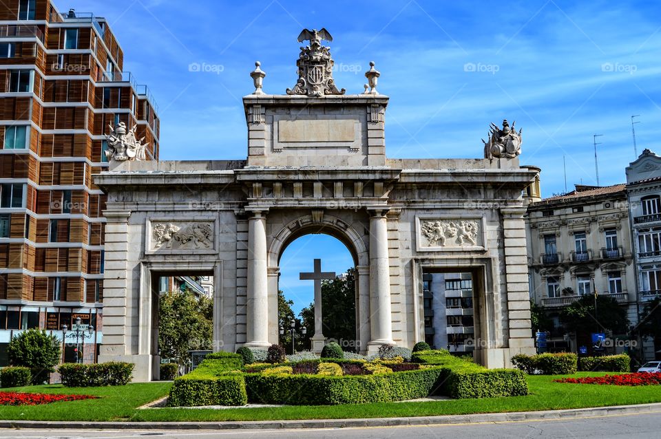 Puerta del Mar. Puerta del Mar (Valencia - Spain)