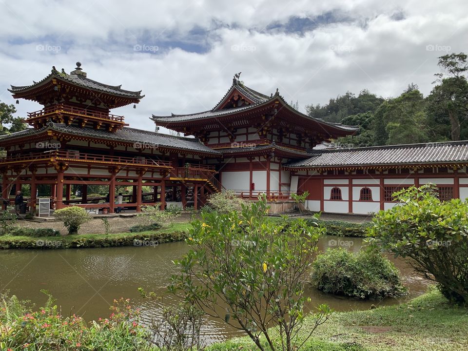 Byodo Temple in Hawaii 