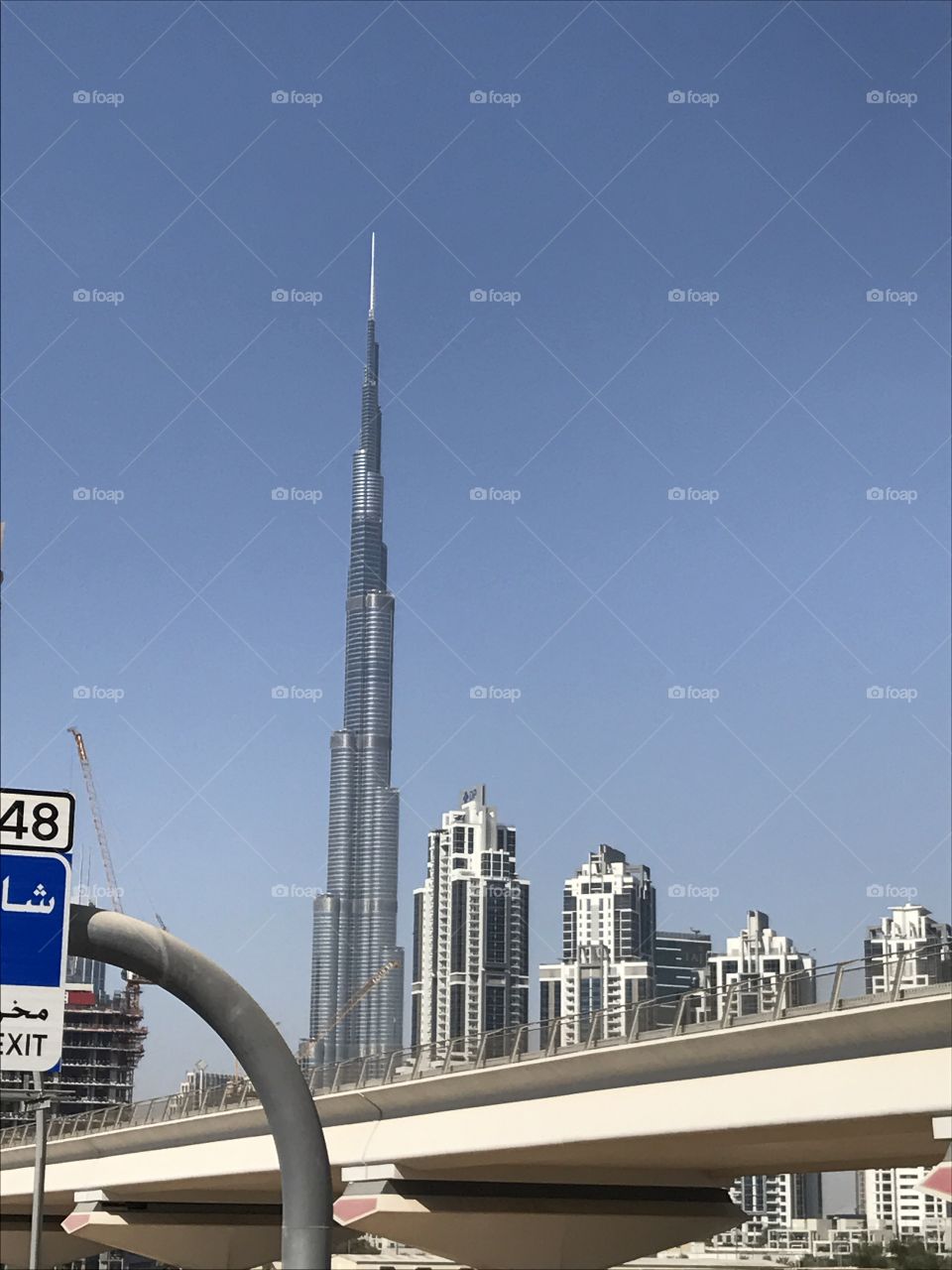 Burj Khalifa, worlds tallest building, Dubai