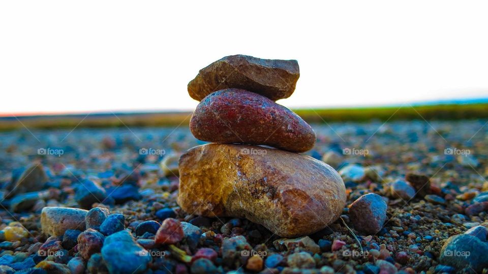 Stacked rocks 