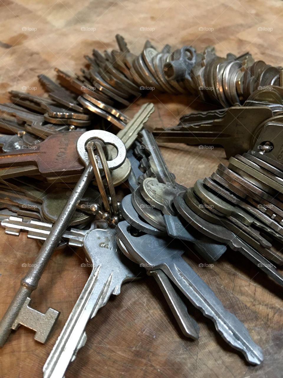 Large Collection Of Old Work Keys
Just a collection over years of working, you get keys to places etc. These accumulate and eventually you end up with what we have here!