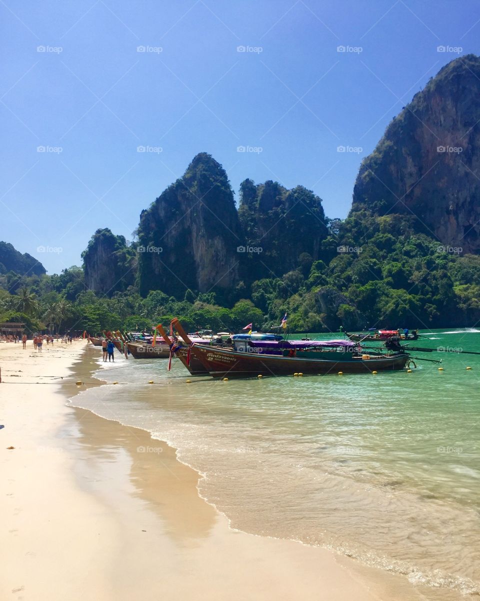 Railay beach Thailand 