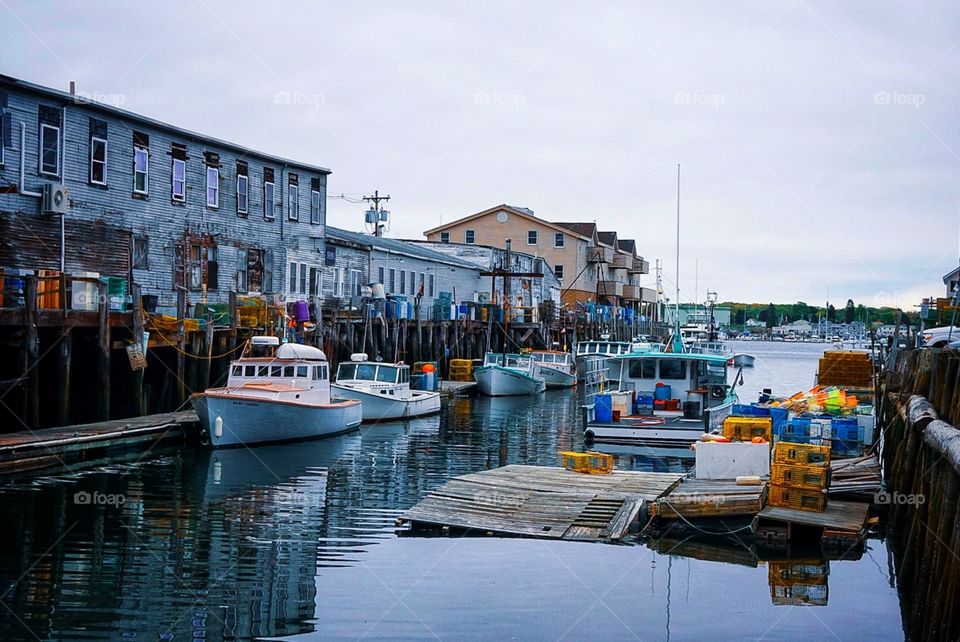 The Old Port, Portland, Maine