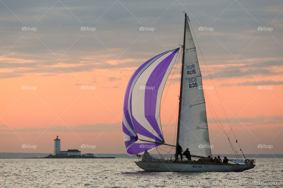 Yachts of Baltic Sea 