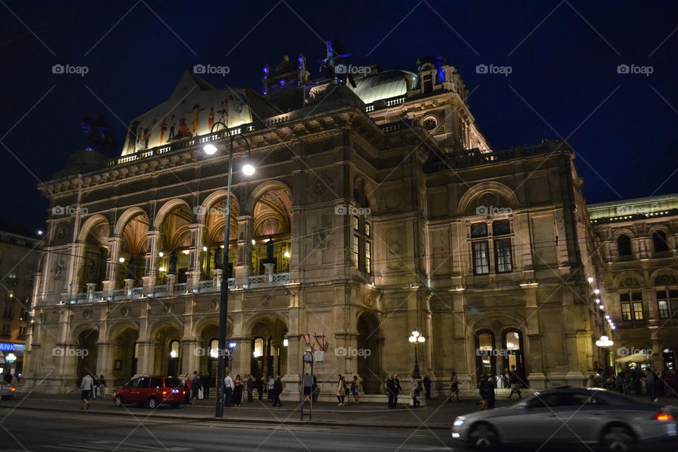 Viennas opera house