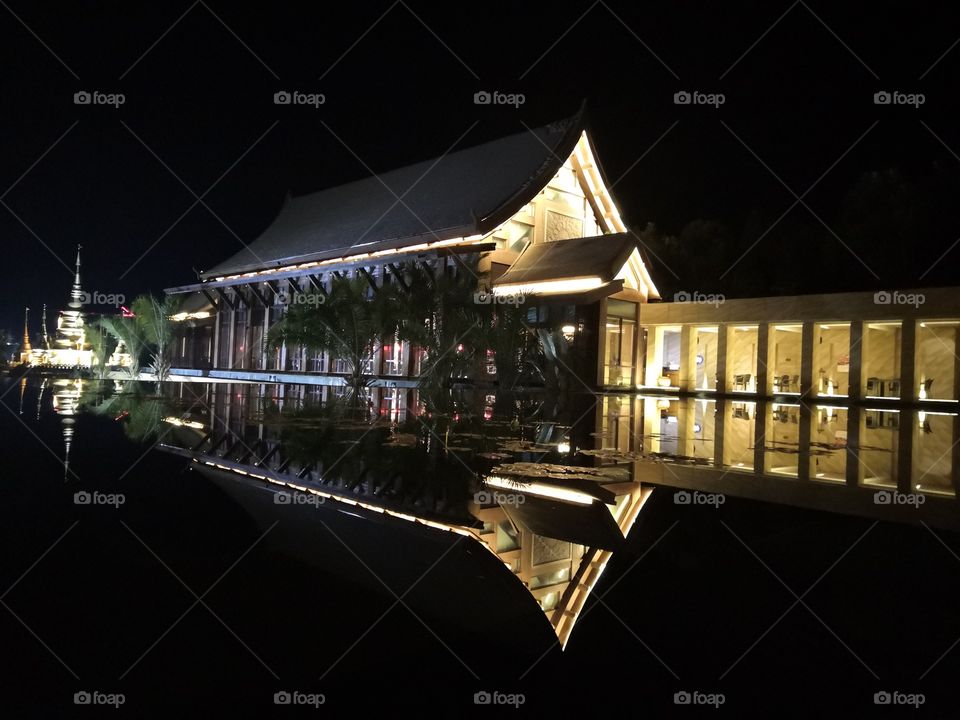 This is a collection of photos of tropical resort hotels