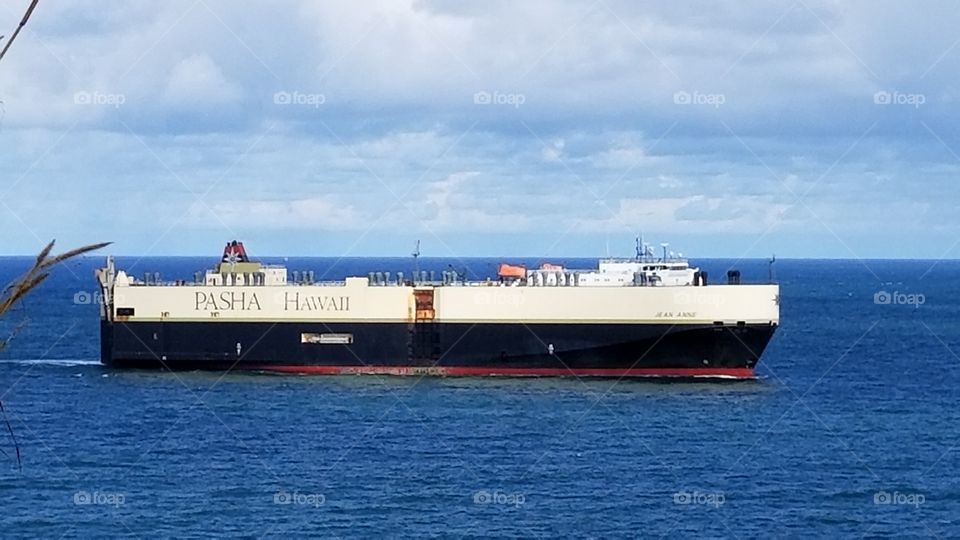 Jean Ann cargo ship Hilo bay