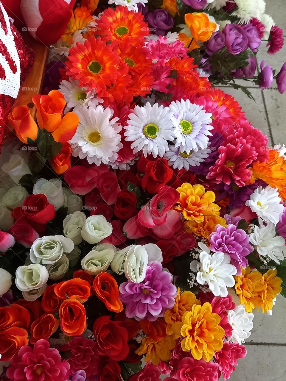 Colourfoul decorative flowers