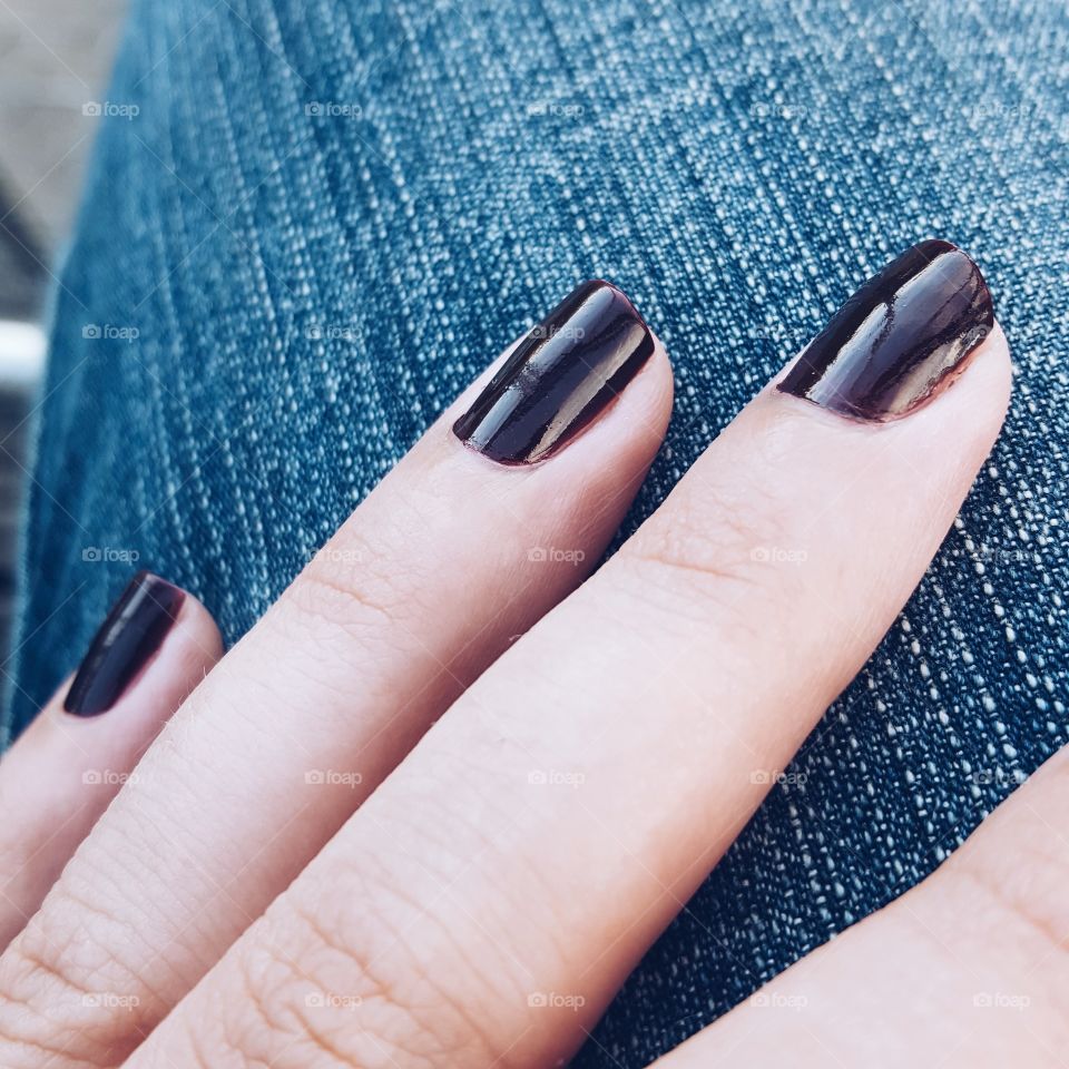 I made my Nails with 'Wicked' by Essie