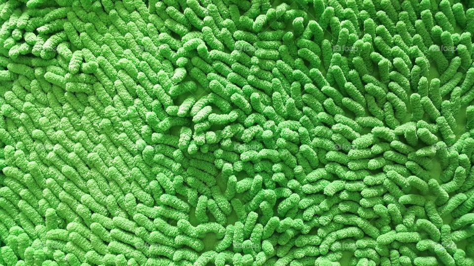 green worm doormat