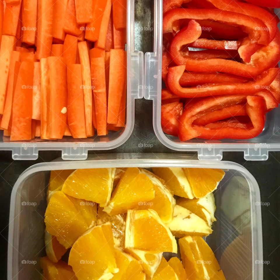Snack Prep - Fruit &  Vegetables
