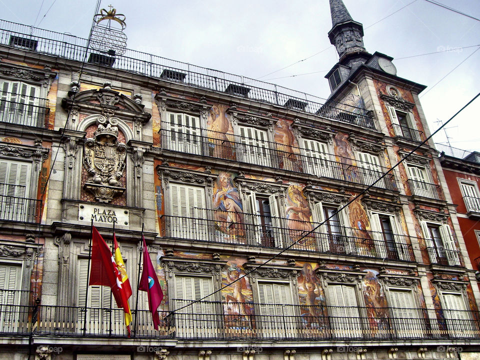 Casa de la Panaderia, Plaza Mayor. Casa de la Panaderia, Plaza Mayor (Madrid - Spain)