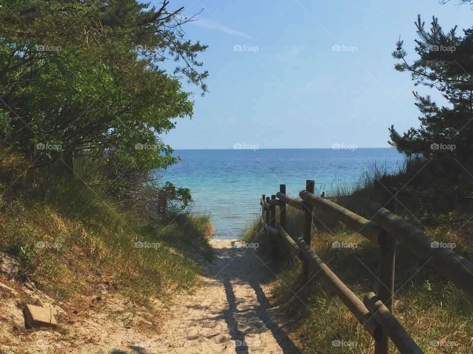 View of beach