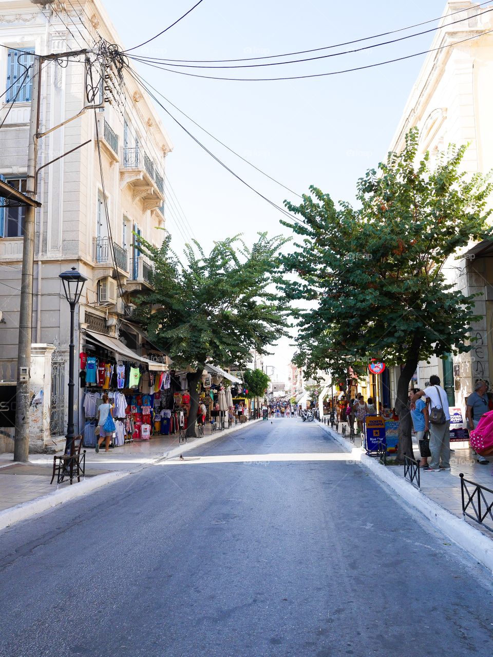 Mediterranean street life  